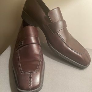 Gucci Brown slip on Loafers 44 1/2 US 11